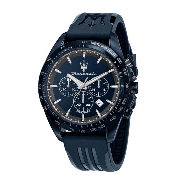 Maserati R8871612042 Cronografo da uomo Traguardo Blu