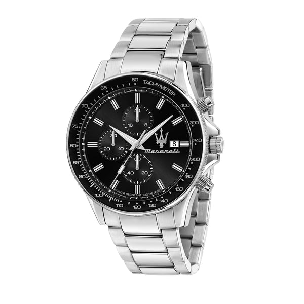 Orologio da uomo Maserati Sfida, cronografo, movimento al quarzo - R8873640015