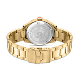 Swiss Military Hanowa Men's Wristwatch Analog Gold/Black 42mm Stainless Steel Men's Watch Chronograph Date Bracelets