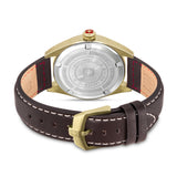 Swiss Military Hanowa Men's Watch Leather Brown 40mm Analogue Wristwatch - Swiss Made - Waterproof - Chronograph - Men's Watch