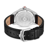 THUNDERBOLT Armbanduhr Leder Blau - Swiss Made