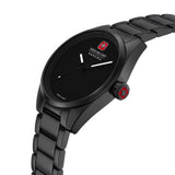 DARK MATTER 40mm Schwarz Edelstahl - Swiss Made - Herrenuhr