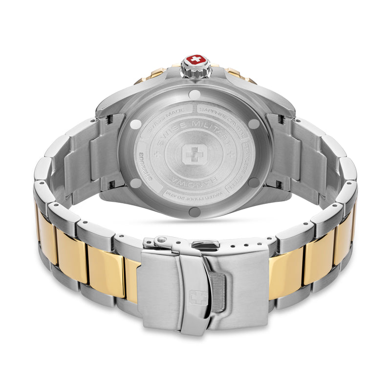 OFFSHORE DIVER II 42mm Blau/Gold Edelstahl - Swiss Made