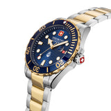 OFFSHORE DIVER II 42mm Blau/Gold Edelstahl - Swiss Made