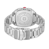 Orologio da uomo Swiss Military Hanowa cronografo in acciaio inossidabile nero 42 mm - ora, data e cronometro