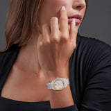 Orologio da donna Swiss Military Hanowa analogico in ceramica bianco/oro 38 mm - Orologio svizzero da polso