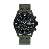 THUNDERBOLT CHRONO Grün Schwarz 44mm - Swiss Made
