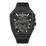 Orologio da uomo Police Cronografo analogico al quarzo Nero Verde 45 mm - Orologio sportivo - Orologio da polso - Economico