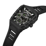 Orologio da uomo Police Cronografo analogico al quarzo Nero Verde 45 mm - Orologio sportivo - Orologio da polso - Economico