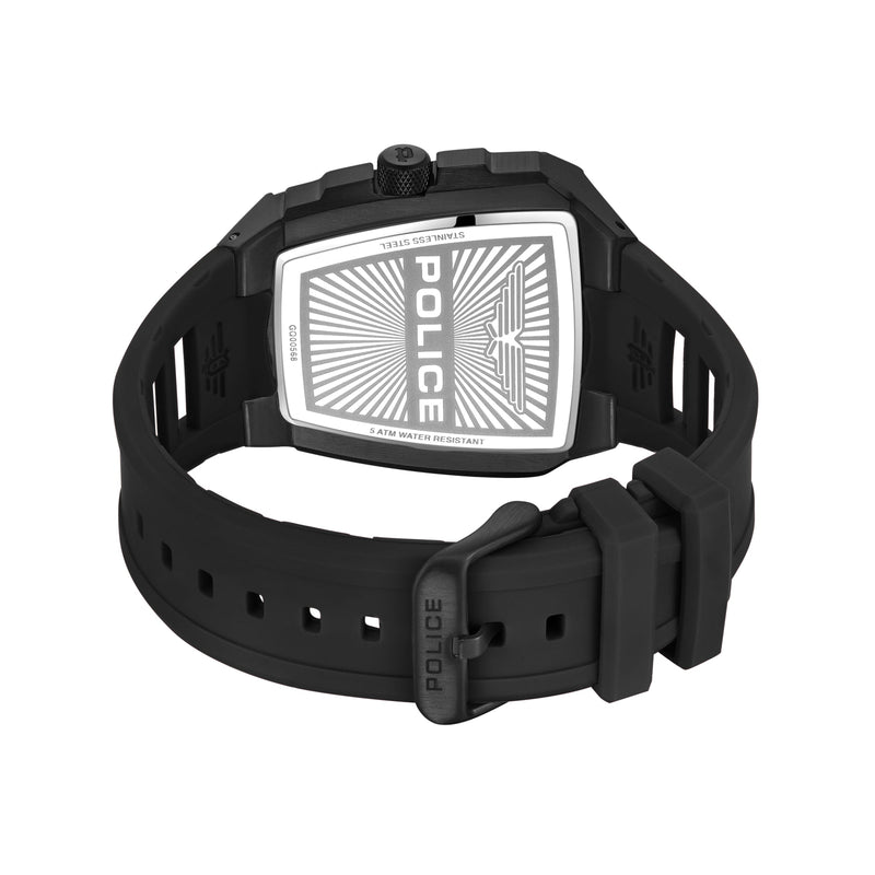 Orologio da uomo Police Cronografo analogico al quarzo Nero Verde 45 mm - Orologio sportivo - Orologio da polso - Economico