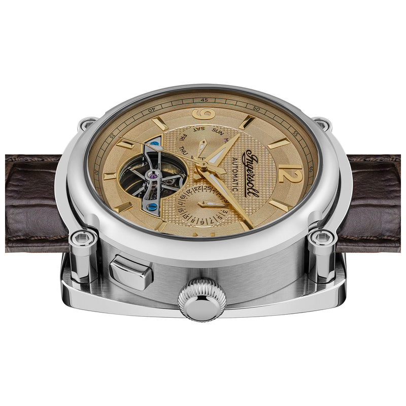 Ingersoll The Michigan 45 mm (L) - I01108 - orologio scheletrato automatico da uomo