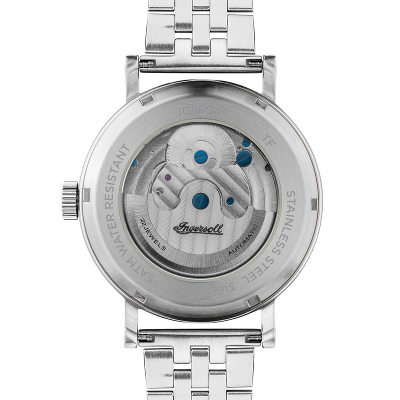 Ingersoll The Charles 44 mm (S) - I05804B - orologio scheletrato automatico da uomo