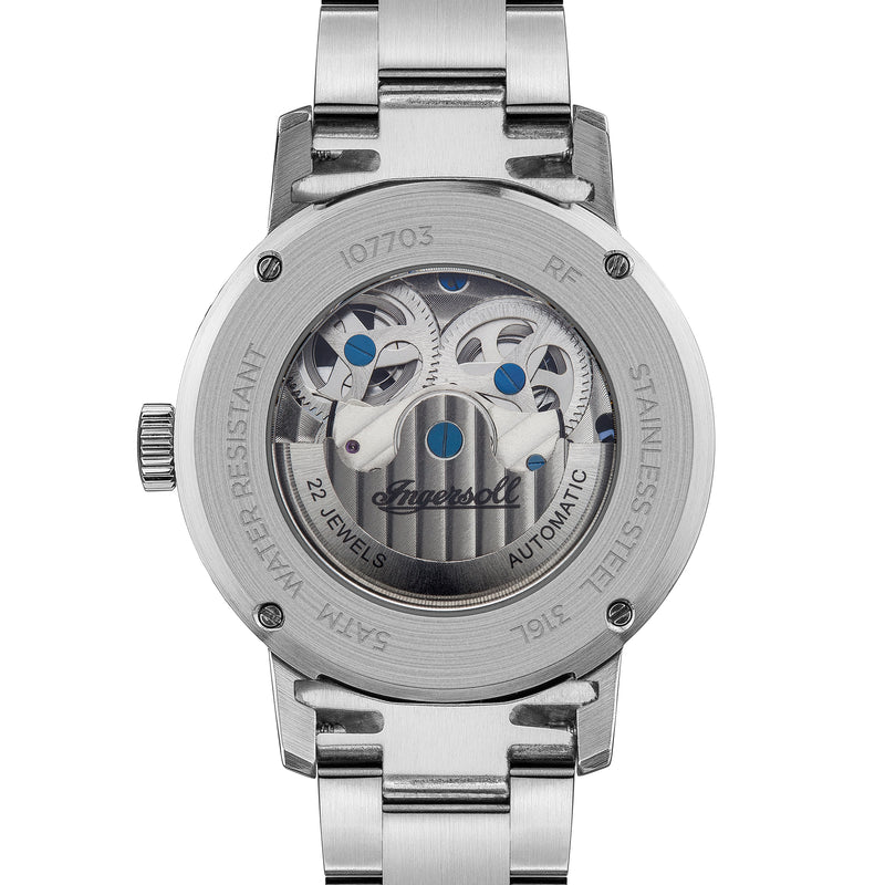 Ingersoll I07703 The Jazz Automatik Herrenuhr 42mm 5ATM