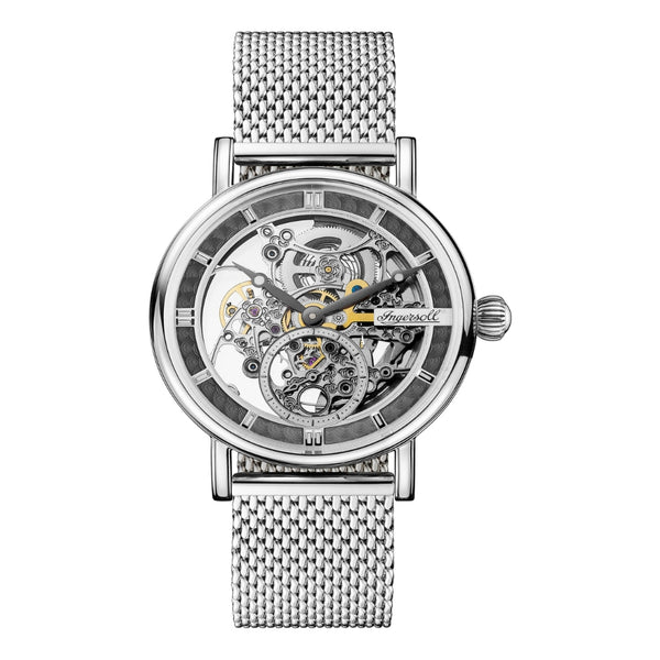 Ingersoll The Herald (S) 40 mm - I00405B - ​​women's automatic skeleton watch