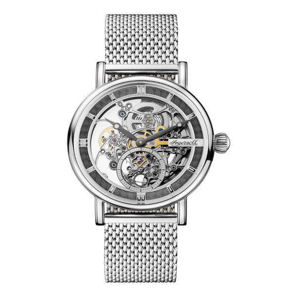 Ingersoll The Herald (S) 40 mm - I00405B - ​​orologio scheletrato automatico da donna
